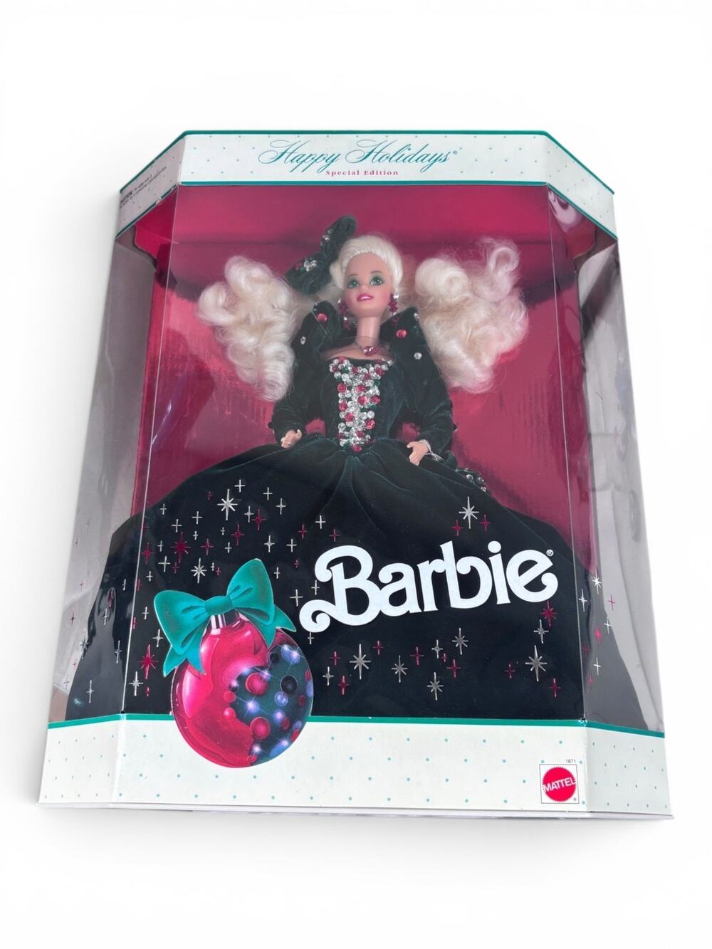 Barbie Holiday Christmas 1991 Happy Holidays Barbie
